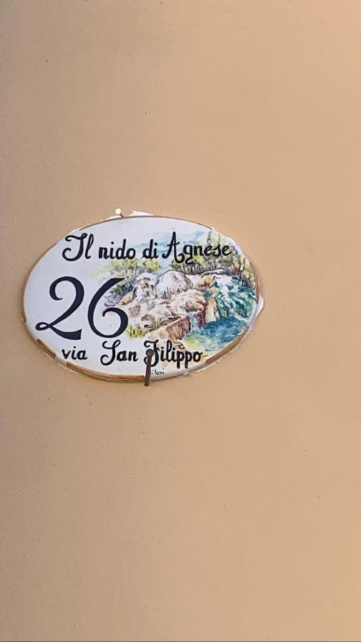 Apartament Il Nido Di Agnese Bagni San Filippo Zewnętrze zdjęcie